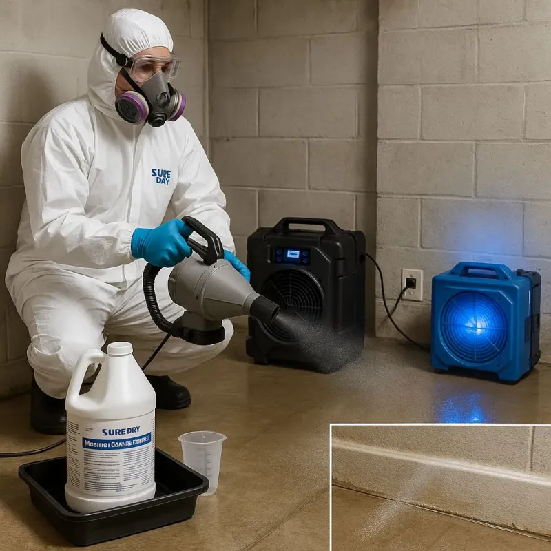 Sanitization and Odor Removal process in Plainview, MN