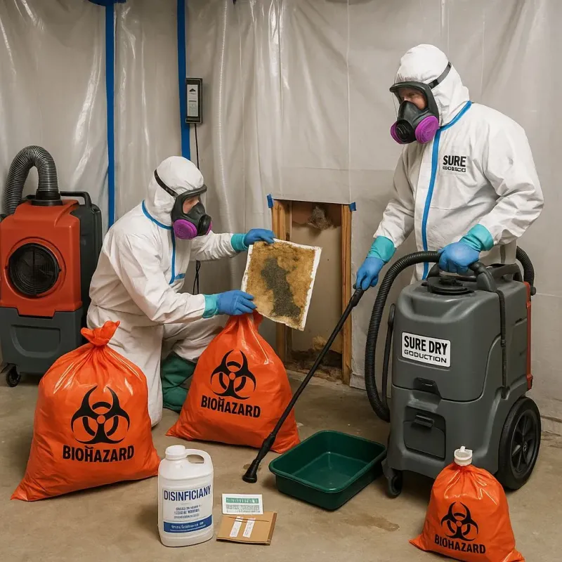 Contaminated Water Handling Protocols process in Plainview, MN
