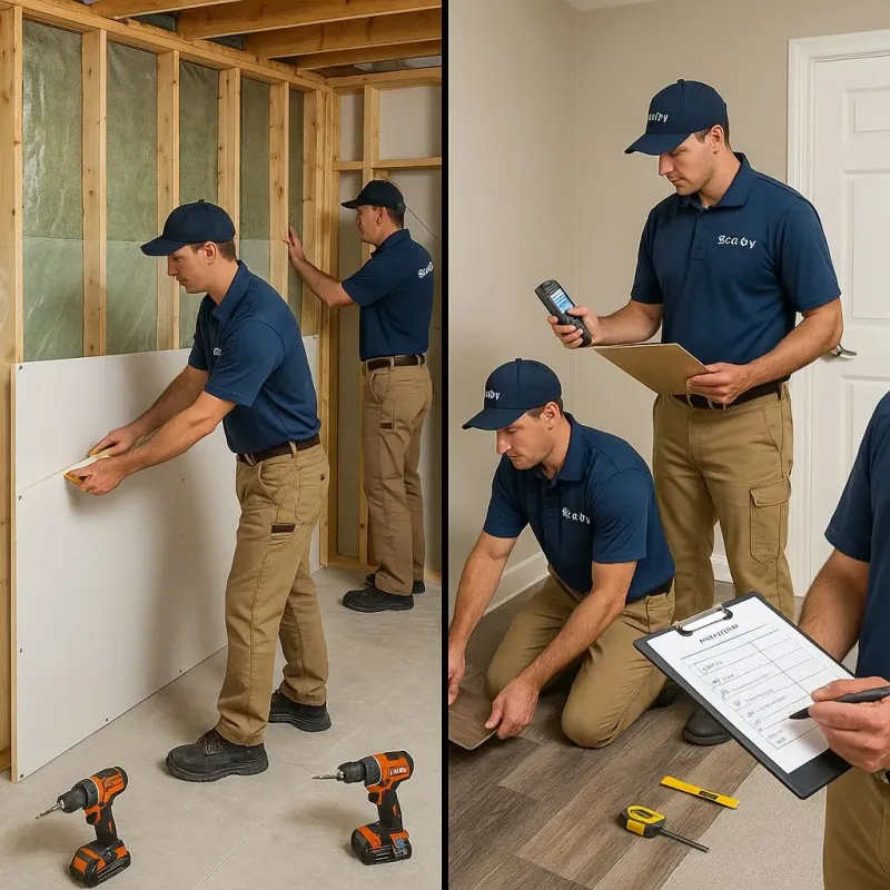 Repairs and Reconstruction process in Plainview, MN