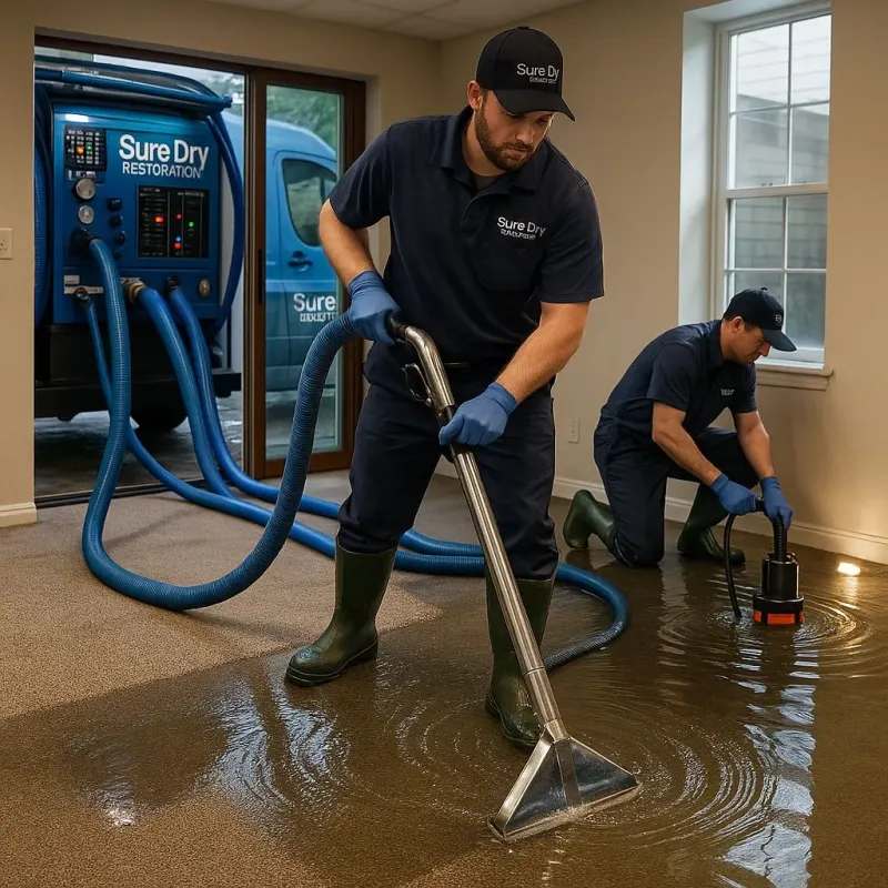 Water Extraction and Removal process in Plainview, MN